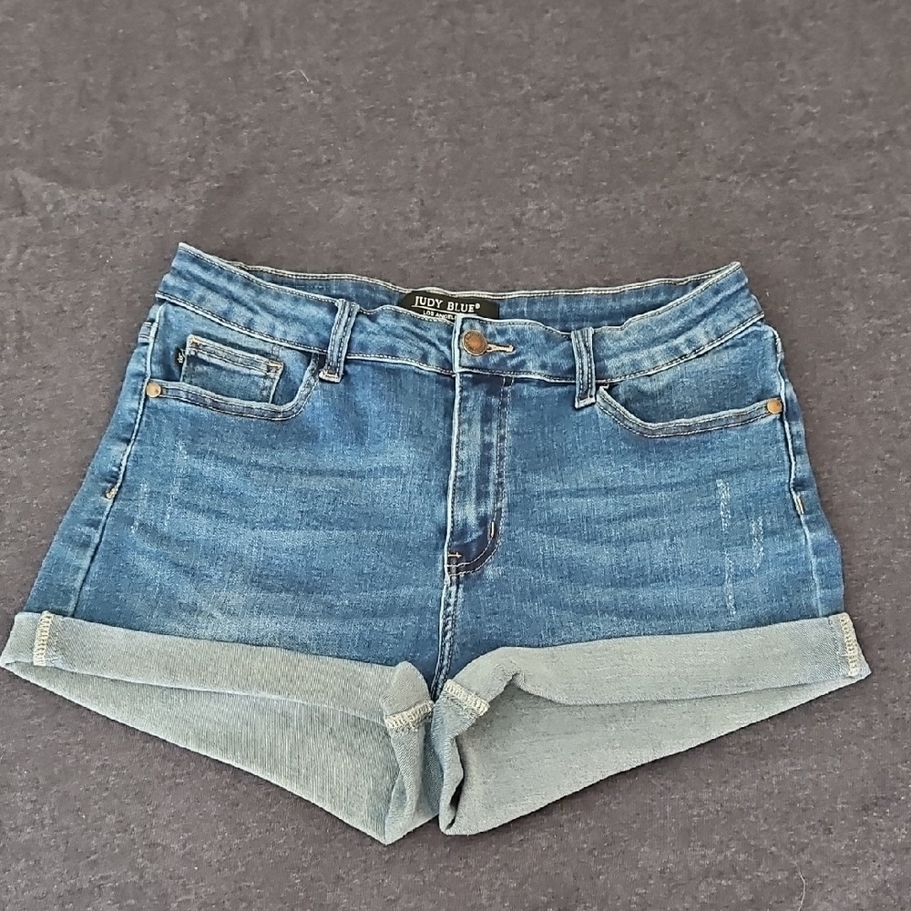 Judy Blue Classic Blue Jean Shorts